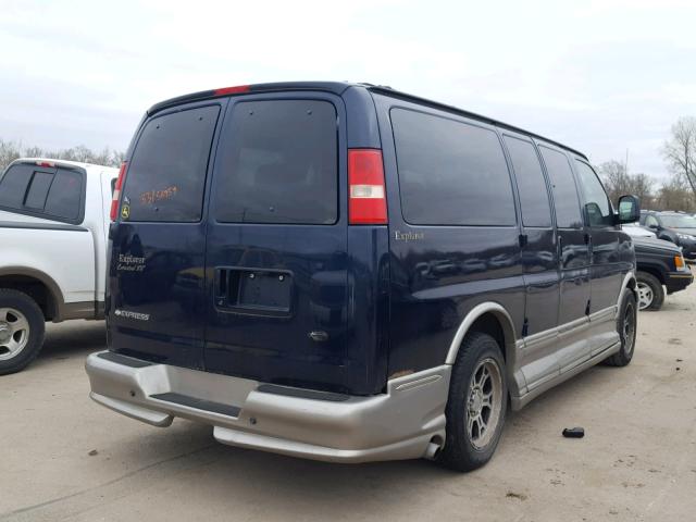 1GBFG15TX71221550 - 2007 CHEVROLET EXPRESS G1 BLUE photo 4