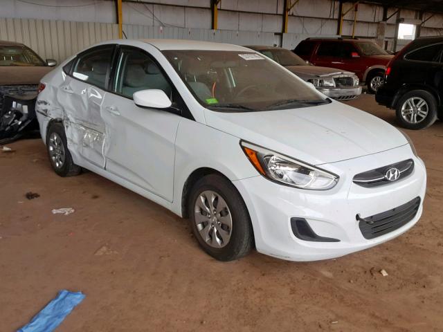 KMHCT4AE4GU030624 - 2016 HYUNDAI ACCENT SE WHITE photo 1