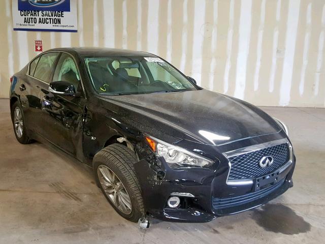 JN1BV7AR1FM412318 - 2015 INFINITI Q50 BASE BLACK photo 1