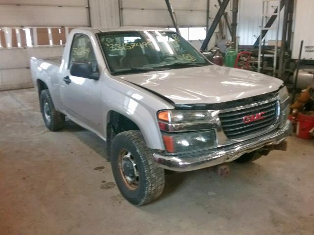 1GTDT149178175389 - 2007 GMC CANYON GRAY photo 1