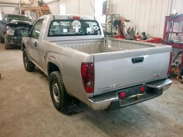 1GTDT149178175389 - 2007 GMC CANYON GRAY photo 3