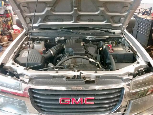 1GTDT149178175389 - 2007 GMC CANYON GRAY photo 7