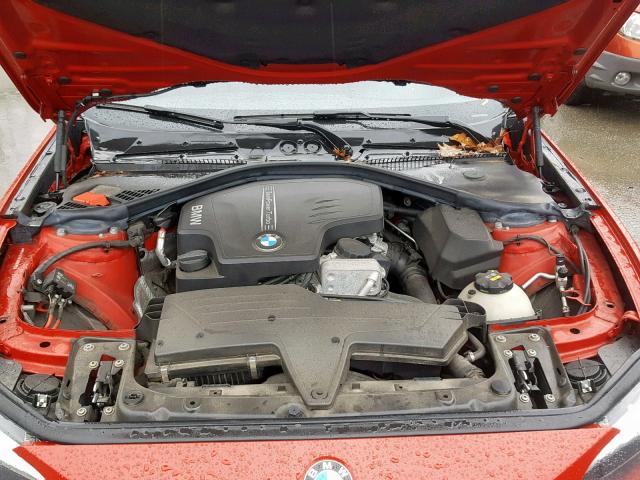 WBA1F5C5XEVW98146 - 2014 BMW 228 I RED photo 7