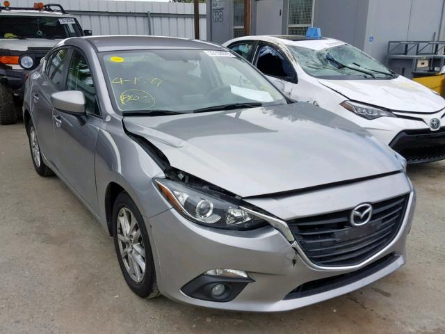 3MZBM1V76FM146205 - 2015 MAZDA 3 TOURING SILVER photo 1