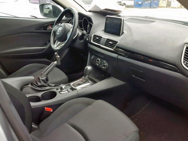 3MZBM1V76FM146205 - 2015 MAZDA 3 TOURING SILVER photo 5