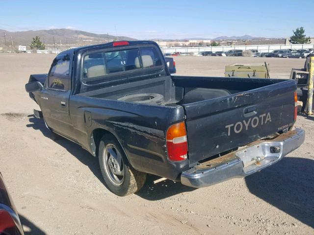 4TAUN41B4SZ053689 - 1995 TOYOTA TACOMA BLACK photo 3