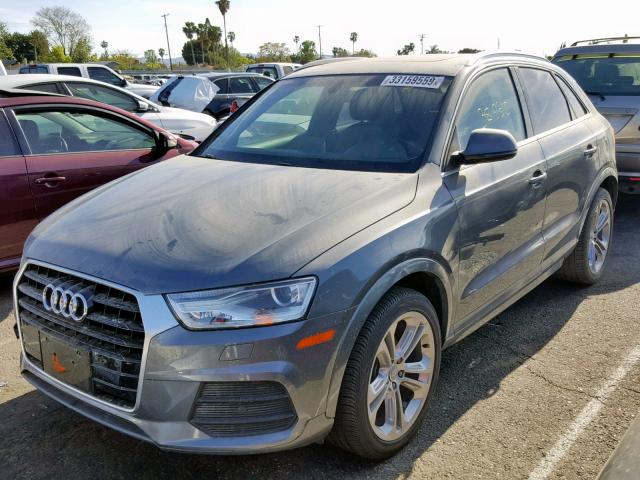 WA1BFCFSXGR003926 - 2016 AUDI Q3 PREMIUM GRAY photo 2