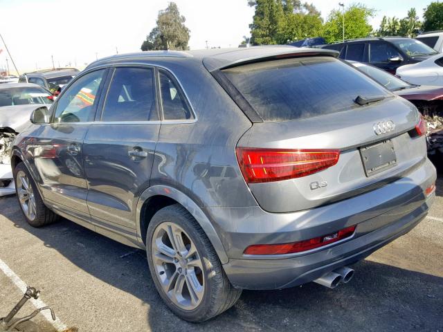 WA1BFCFSXGR003926 - 2016 AUDI Q3 PREMIUM GRAY photo 3