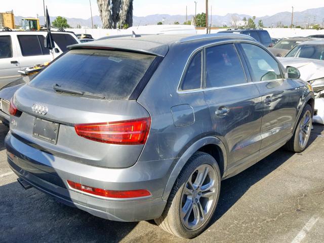 WA1BFCFSXGR003926 - 2016 AUDI Q3 PREMIUM GRAY photo 4