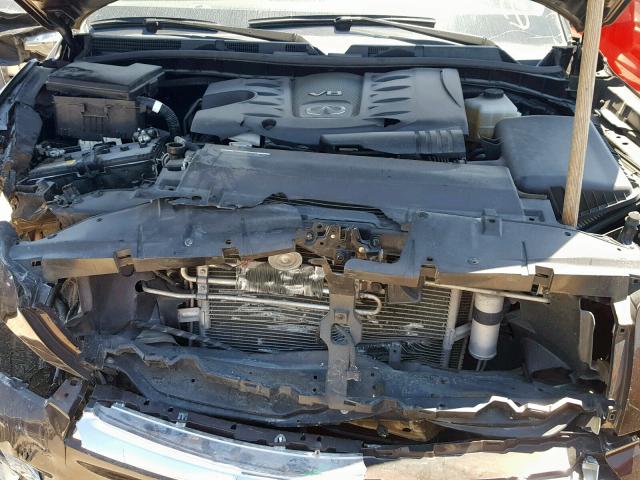 JN8AZ2NF9H9644742 - 2017 INFINITI QX80 BASE BROWN photo 7