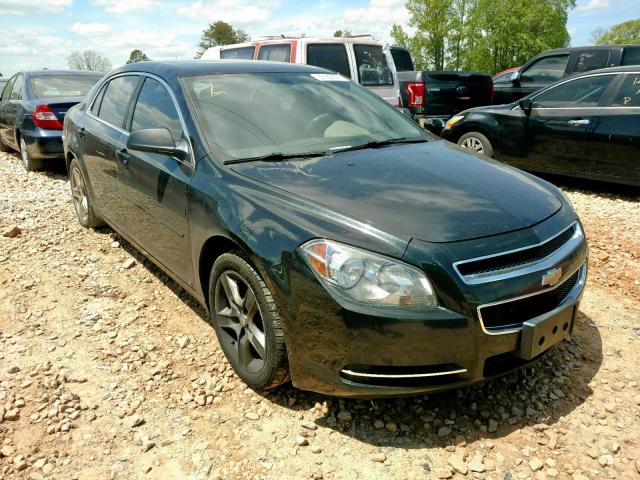 1G1ZG57B194252801 - 2009 CHEVROLET MALIBU LS BLACK photo 1