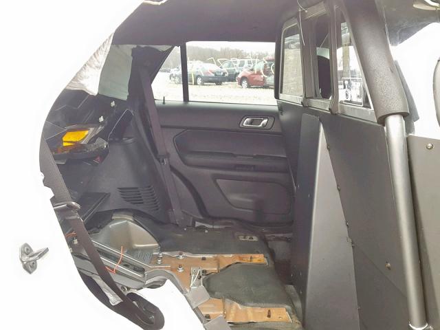 1FM5K8AR9DGC91991 - 2013 FORD EXPLORER P GRAY photo 6