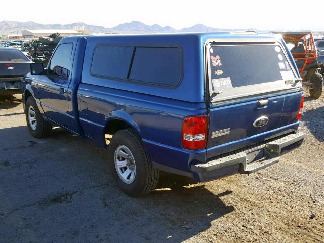 1FTYR10D78PA38829 - 2008 FORD RANGER BLUE photo 3