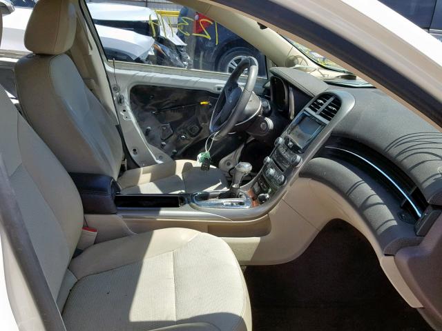 1G11D5RR3DF106302 - 2013 CHEVROLET MALIBU 1LT 白色 照片 5