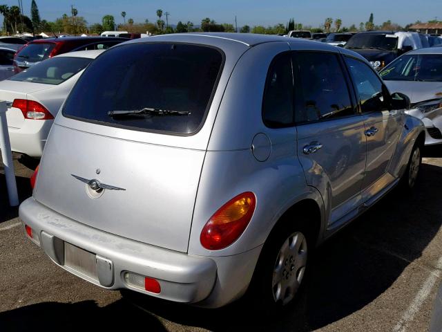 3C8FY48B34T358796 - 2004 CHRYSLER PT CRUISER SILVER photo 4