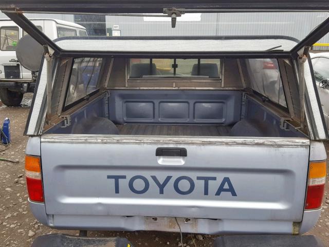 JT4RN81P2K5026429 - 1989 TOYOTA PICKUP 1/2 BLUE photo 6