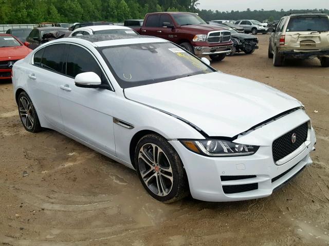 SAJAD4BVXHCP13282 - 2017 JAGUAR XE PREMIUM WHITE photo 1