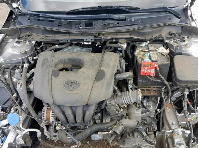 3MYDLBZV8GY128913 - 2016 TOYOTA SCION IA SILVER photo 7