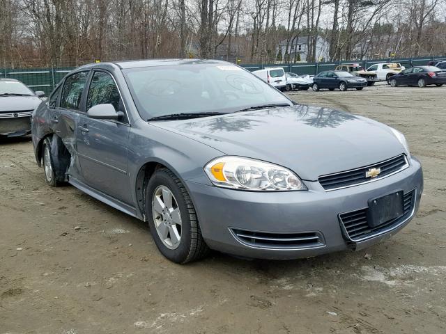 2G1WT57N891246174 - 2009 CHEVROLET IMPALA 1LT GRAY photo 1