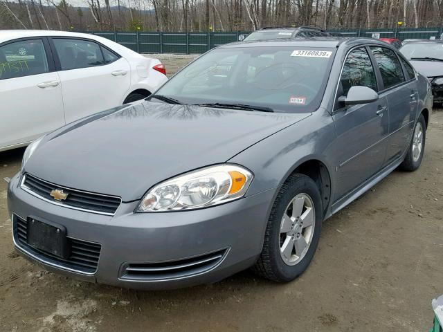 2G1WT57N891246174 - 2009 CHEVROLET IMPALA 1LT GRAY photo 2