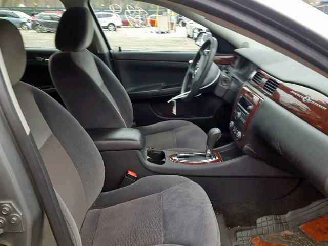 2G1WT57N891246174 - 2009 CHEVROLET IMPALA 1LT GRAY photo 5