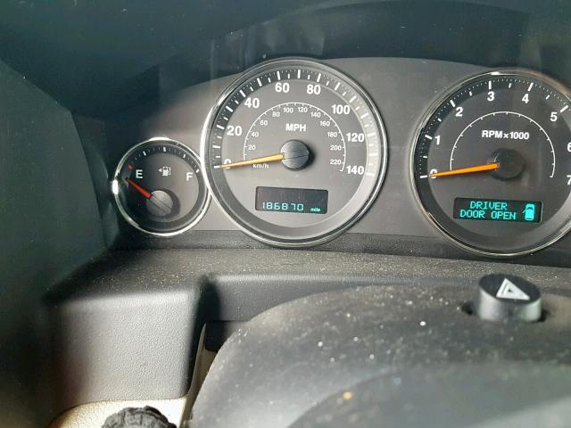 1J8HG58237C585045 - 2007 JEEP COMMANDER 黑色 照片 8