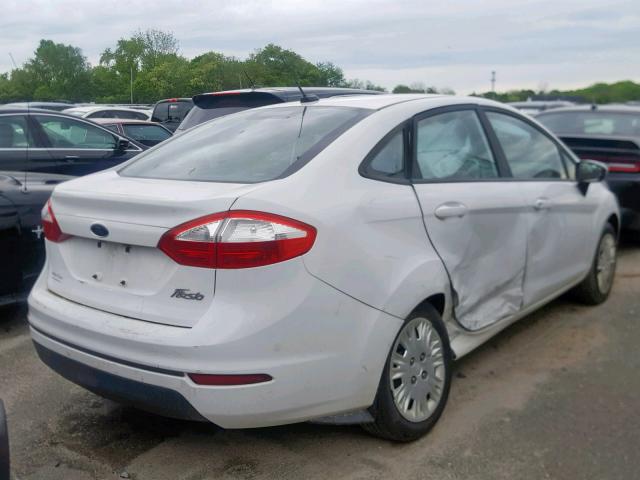 3FADP4AJ1FM130537 - 2015 FORD FIESTA S WHITE photo 4