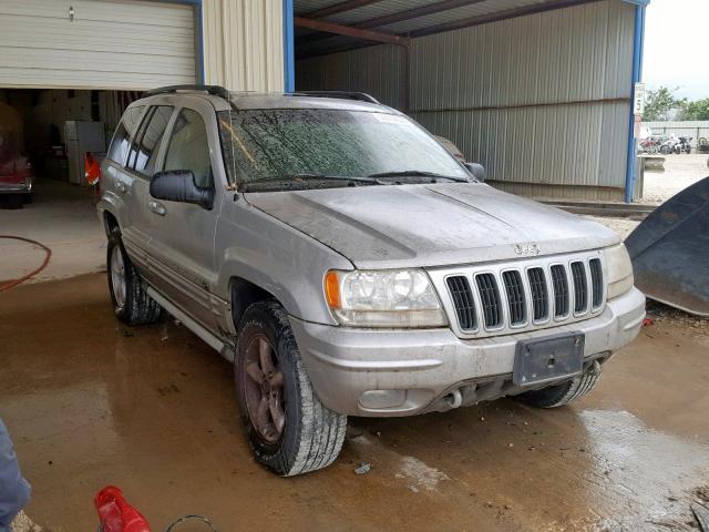 1J8GW68J12C275397 - 2002 JEEP GRAND CHER SILVER photo 1