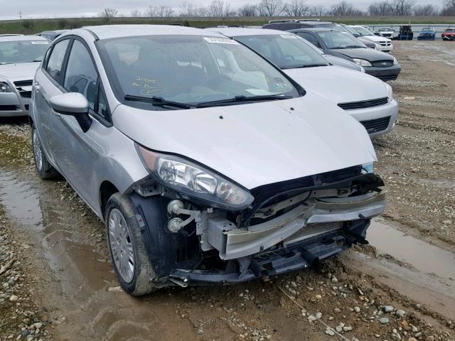 3FADP4TJ4GM193663 - 2016 FORD FIESTA S SILVER photo 1