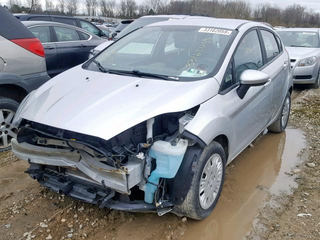 3FADP4TJ4GM193663 - 2016 FORD FIESTA S SILVER photo 2