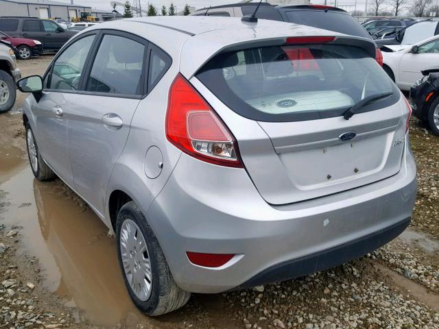 3FADP4TJ4GM193663 - 2016 FORD FIESTA S SILVER photo 3