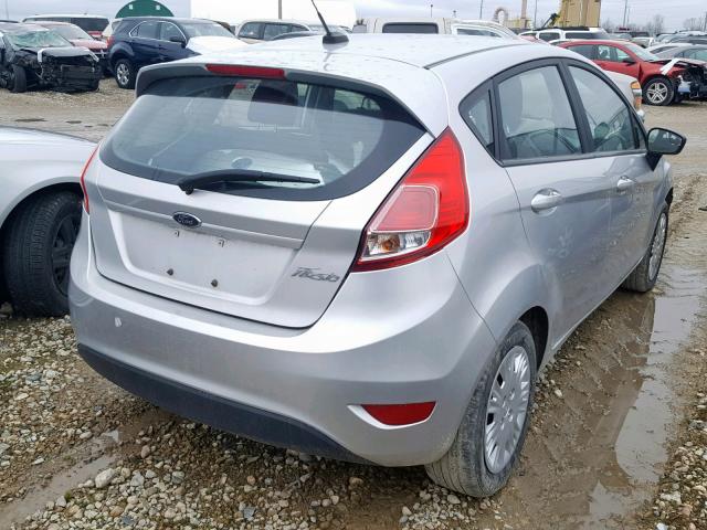 3FADP4TJ4GM193663 - 2016 FORD FIESTA S SILVER photo 4