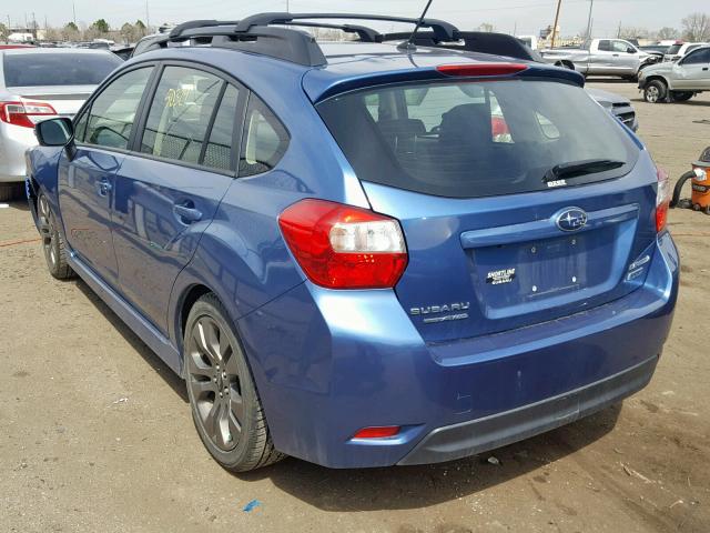 JF1GPAP67G8248547 - 2016 SUBARU IMPREZA SP BLUE photo 3