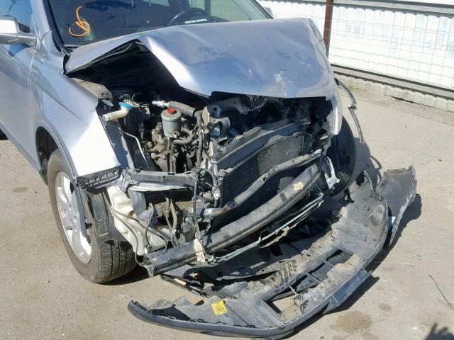 JHLRE38757C030831 - 2007 HONDA CR-V EXL SILVER photo 9