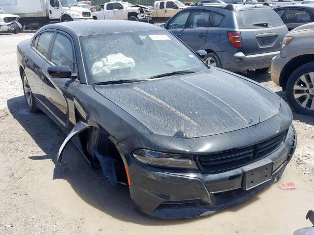 2C3CDXHG9JH203224 - 2018 DODGE CHARGER SX BLACK photo 1