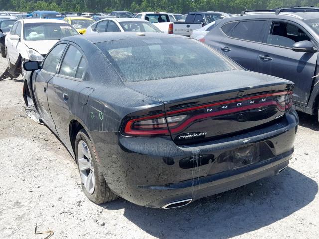 2C3CDXHG9JH203224 - 2018 DODGE CHARGER SX BLACK photo 3