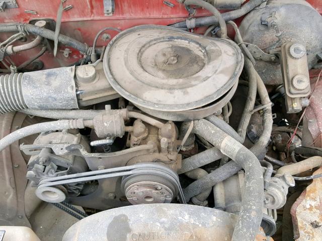 1B7FL26X3MS226318 - 1991 DODGE DAKOTA RED photo 7