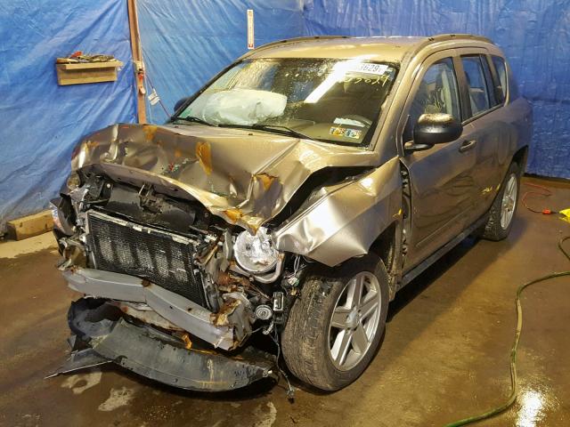 1J8FT47008D679232 - 2008 JEEP COMPASS SP 棕色 照片 2