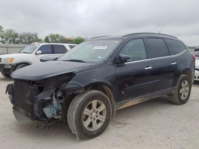 1GNLRFEDXAS152723 - 2010 CHEVROLET TRAVERSE LT  photo 2