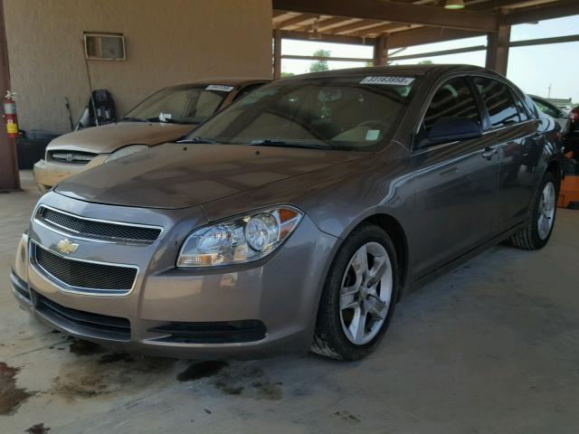1G1ZB5E05CF263506 - 2012 CHEVROLET MALIBU LS GRAY photo 2