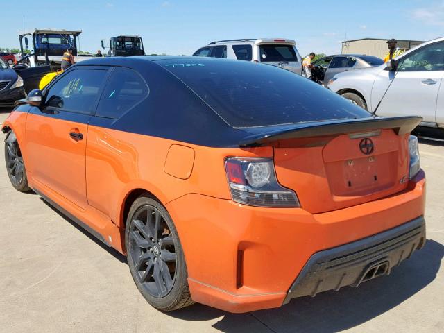 JTKJF5C71FJ006426 - 2015 TOYOTA SCION TC 橙色 照片 3