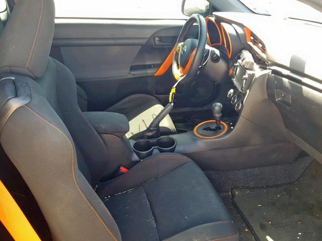 JTKJF5C71FJ006426 - 2015 TOYOTA SCION TC 橙色 照片 5