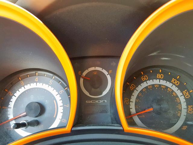 JTKJF5C71FJ006426 - 2015 TOYOTA SCION TC 橙色 照片 8