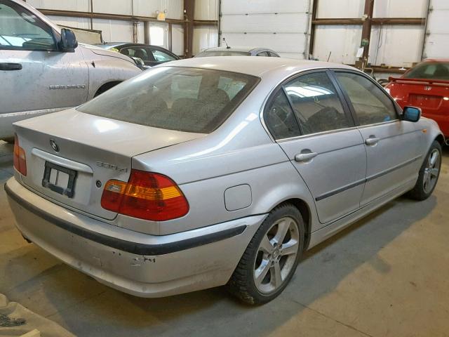 WBAEW53494PN33846 - 2004 BMW 330 XI SILVER photo 4