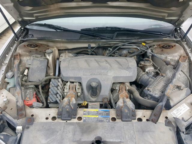 2G4WC582471150000 - 2007 BUICK LACROSSE C SILVER photo 7