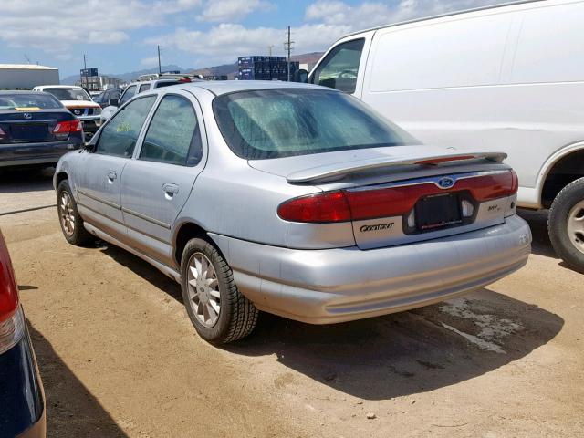 3FALP67L9WM108222 - 1998 FORD CONTOUR SE SILVER photo 3