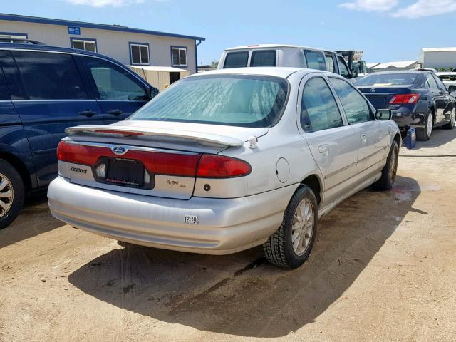 3FALP67L9WM108222 - 1998 FORD CONTOUR SE SILVER photo 4