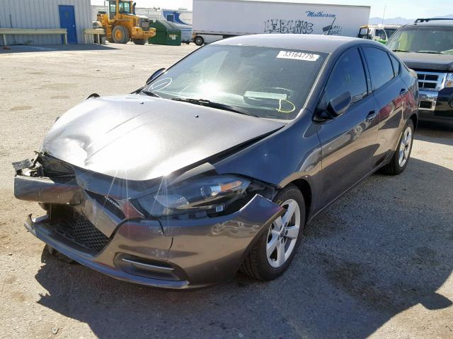 1C3CDFBB4FD225255 - 2015 DODGE DART SXT CHARCOAL photo 2