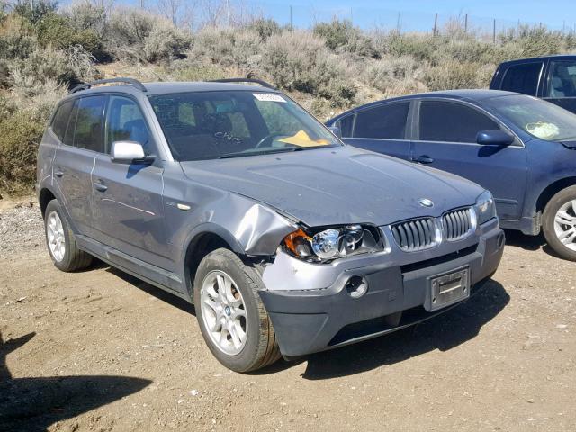 WBXPA73494WC41583 - 2004 BMW X3 2.5I SILVER photo 1