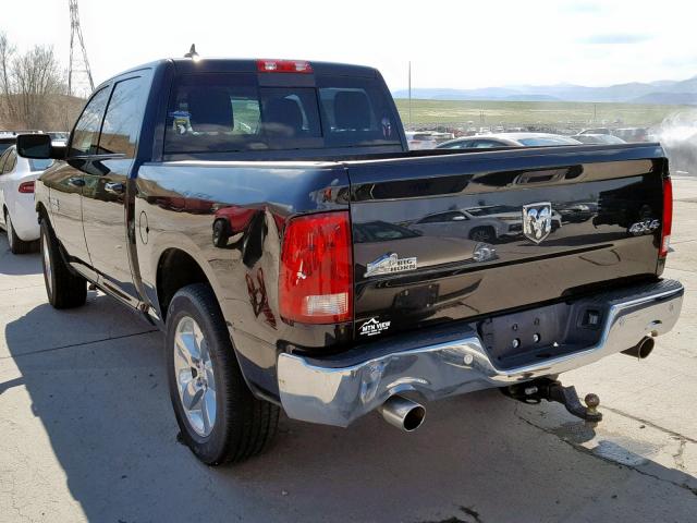 1C6RR7LTXGS287820 - 2016 RAM 1500 SLT BLACK photo 3